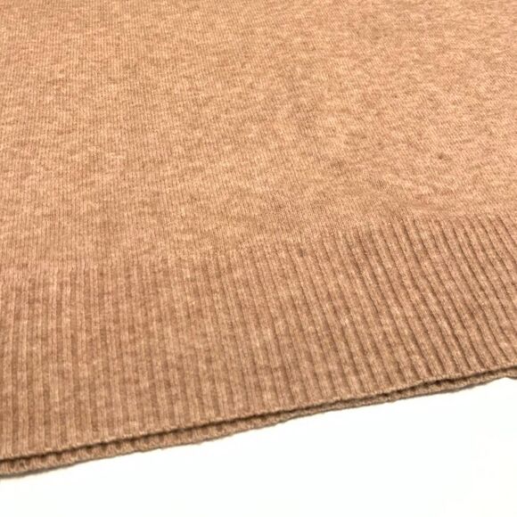 Selected Femme hooded lightweight wool blend soft sweater light brown Sz S - Picture 7 of 9